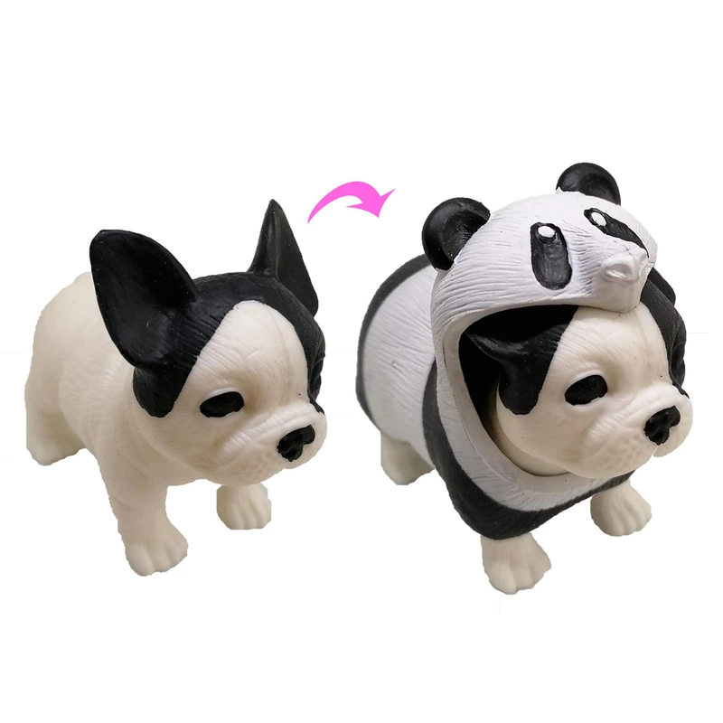Стретч-іграшка у вигляді тварини DRESS YOUR PUPPY S1 - ЦУЦЕНЯТКО В КОСТЮМЧИКУ (в асорт., в дисплеї)