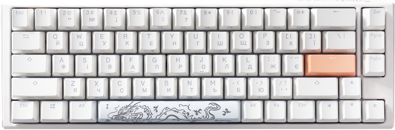 Механічна клавіатура Ducky One 3 SF Cherry MX Brown RGB White UA