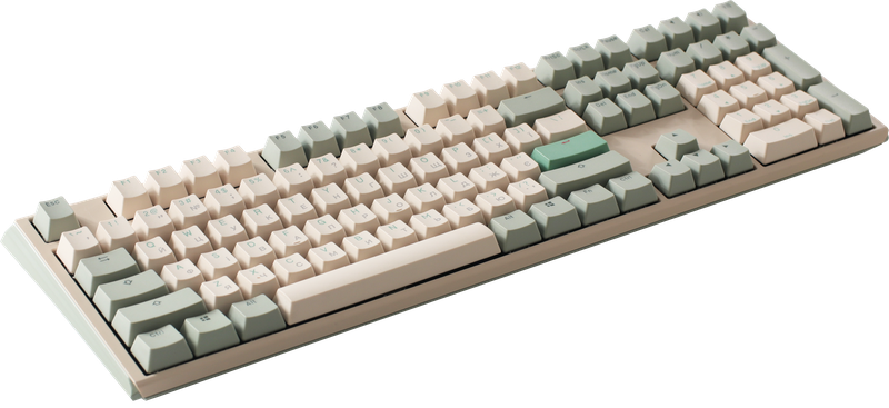 Механічна клавіатура Ducky One 3 Cherry MX Brown Matcha Cream UA