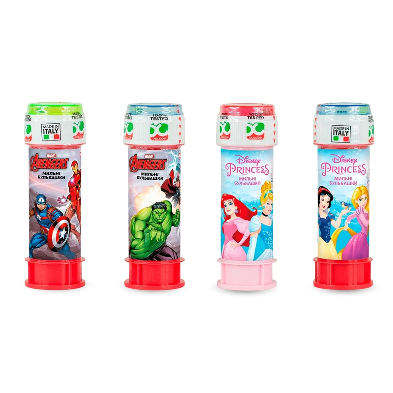 Мильні бульбашки – ПРИНЦЕСИ/МЕСНИКИ (60 ml)