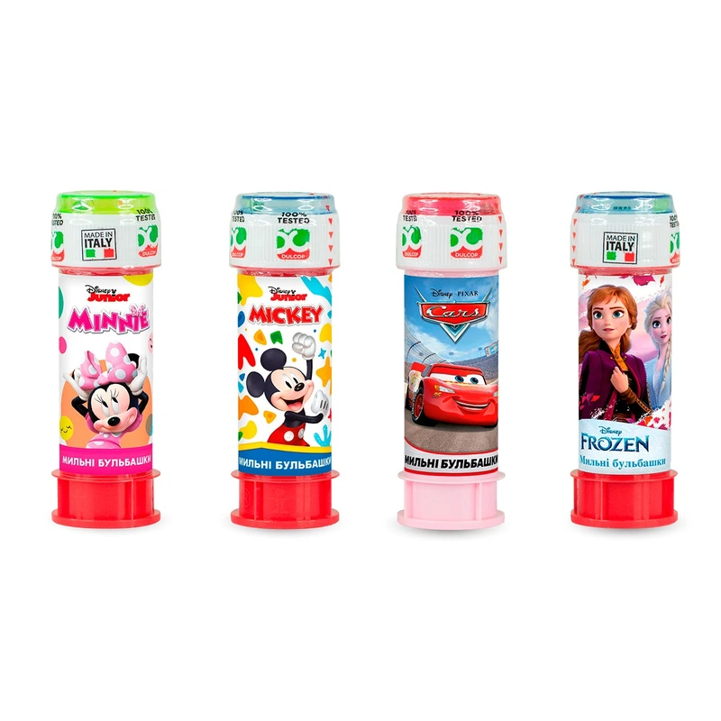 Мильні бульбашки – АСОРТІ ДІСНЕЙ (60 ml)