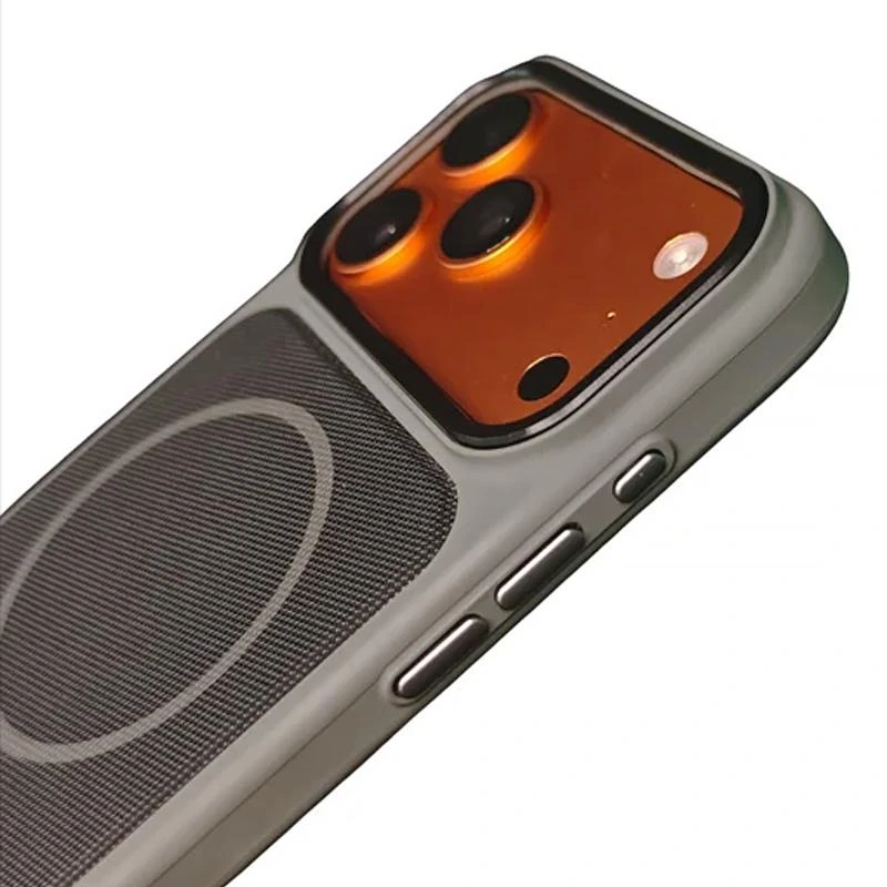 Чохол PC TechWoven Hybrid with MagSafe для Apple iPhone 15 Pro (6.1") Pink / Orange