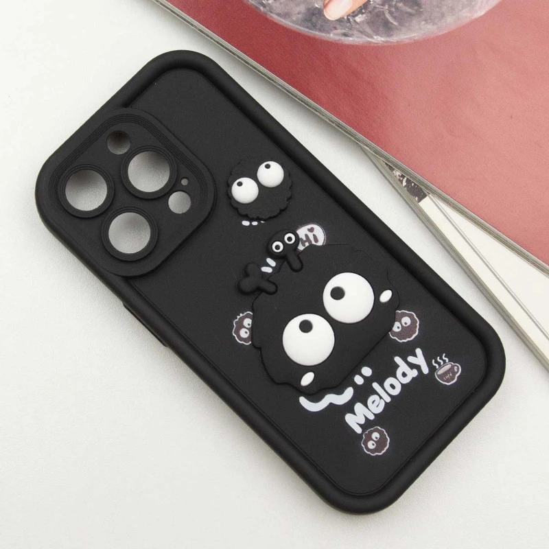 Чохол TPU Toys Case для Apple iPhone 15 Pro (6.1") Black / Melody