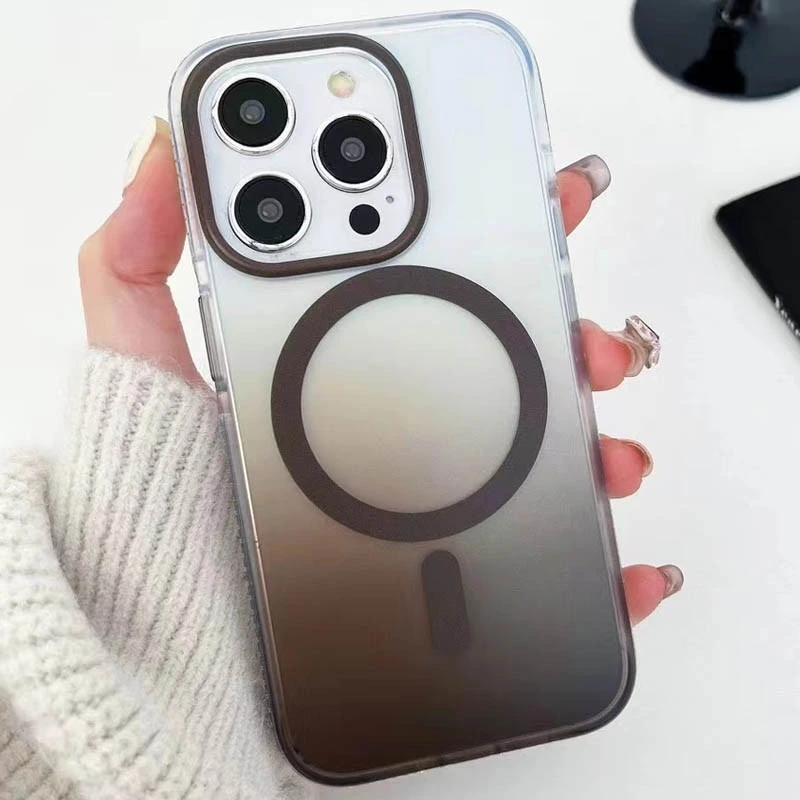 Чохол TPU+PC Phantom with MagSafe для Apple iPhone 14 Pro Max (6.7") Black