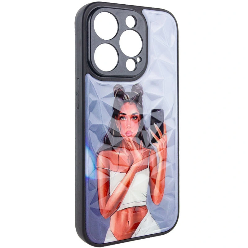 TPU+PC чохол Prisma Ladies для Apple iPhone 14 Pro Max (6.7") Cyberpunk