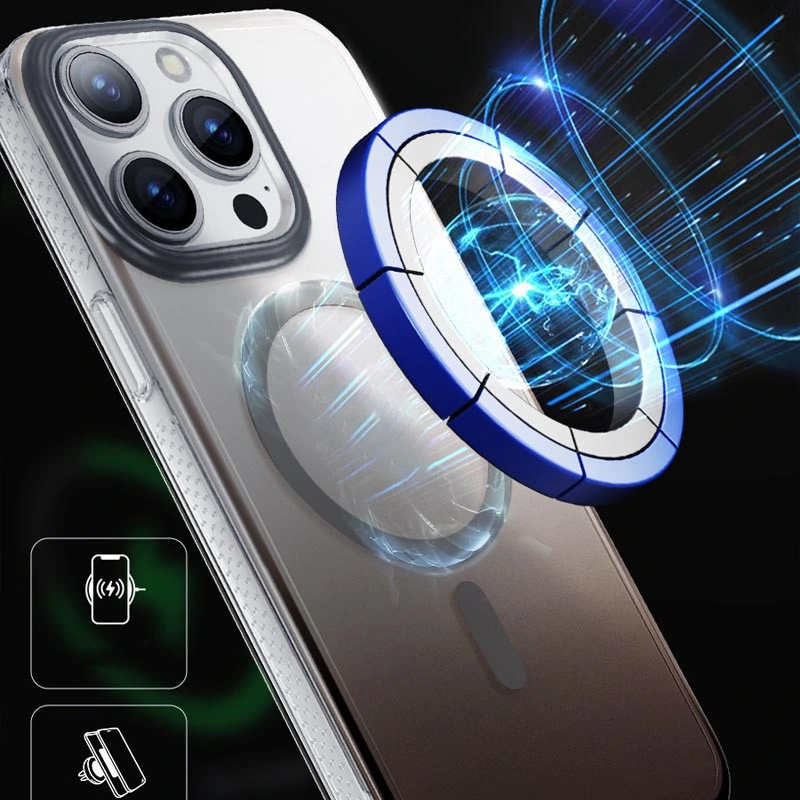 Чохол TPU+PC Shadow with MagSafe для Apple iPhone 14 Pro Max (6.7") Black