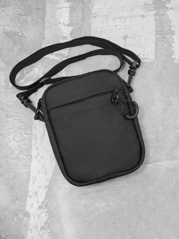 Маленька сумка крос-боді (через плече) для чоловіків та жінок FAMK СBs , Чорний