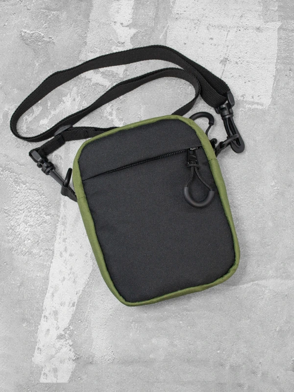 Маленька сумка крос-боді (через плече) для чоловіків та жінок FAMK СBs , Хакі