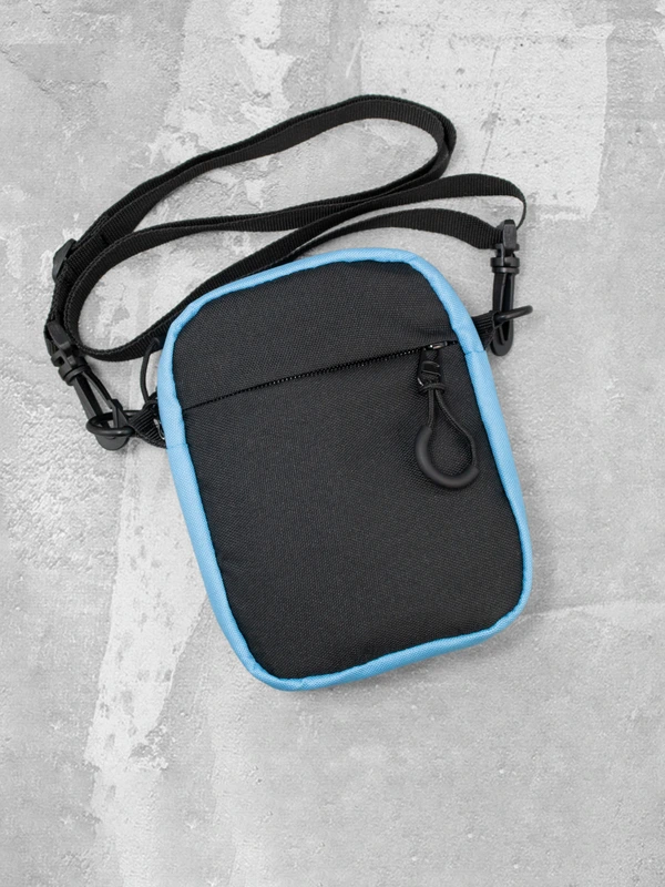 Маленька сумка крос-боді (через плече) для чоловіків та жінок FAMK СBs , Блакитний