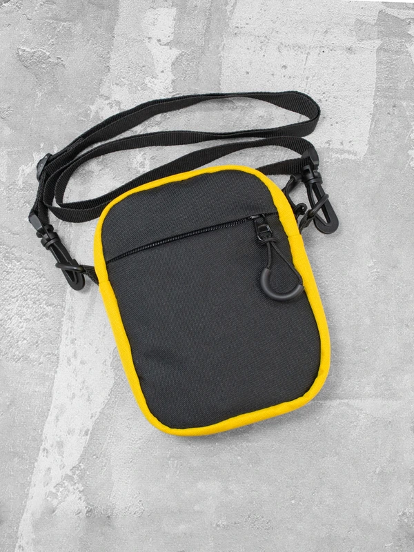 Маленька сумка крос-боді (через плече) для чоловіків та жінок FAMK СBs , Жовтий