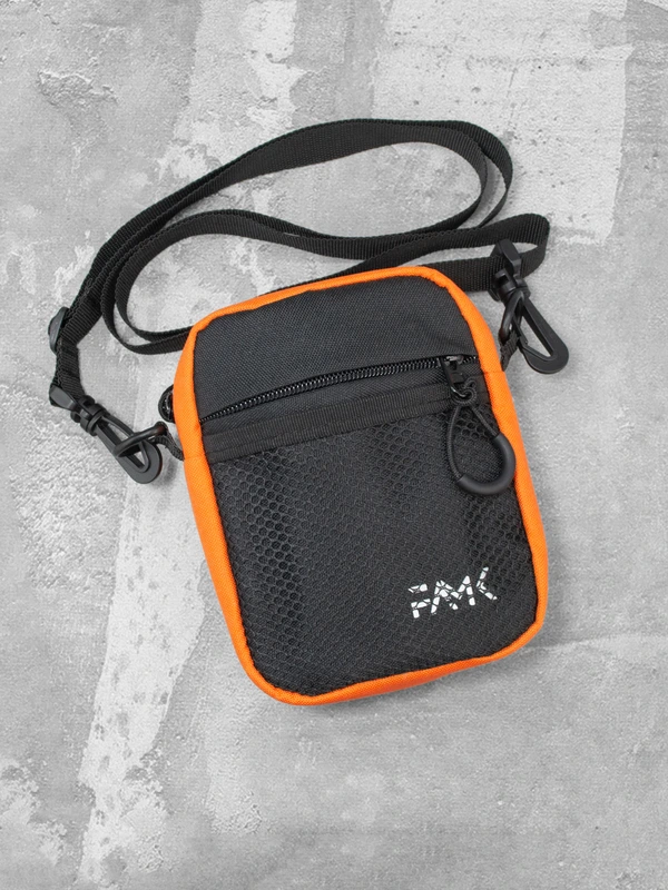 Маленька сумка крос-боді (через плече) для чоловіків та жінок FAMK СBs , Помаранчевий