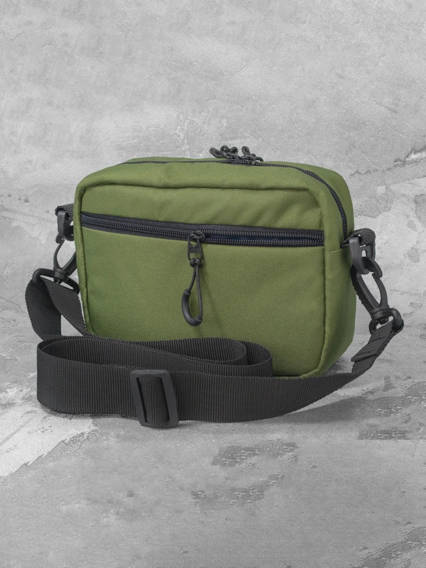 Сумка через плече для чоловіків та жінок FAMK CBR3 , Хакі