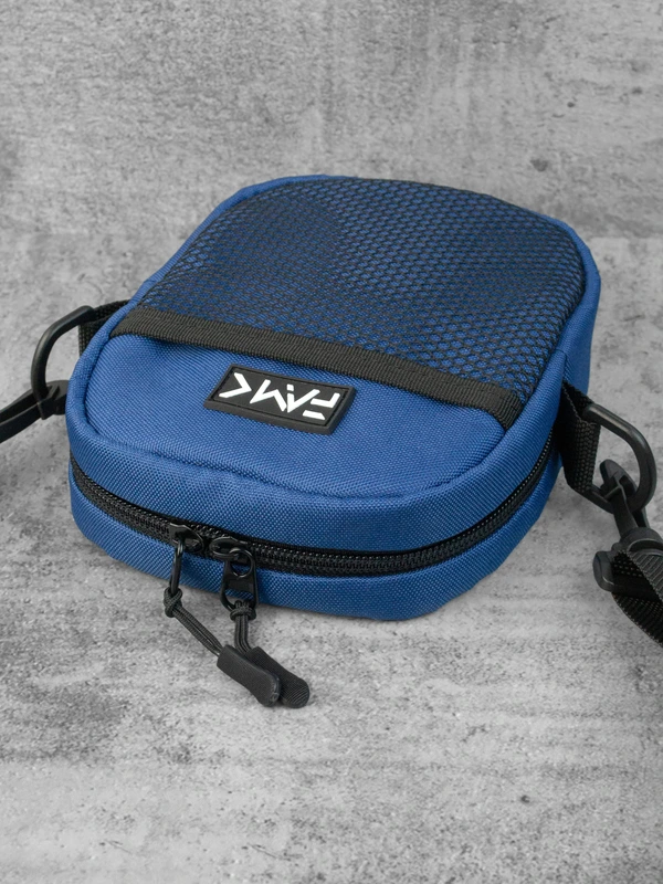 Маленька сумка месенджер (через плече) для чоловіків та жінок FAMK MBR5 , Синій