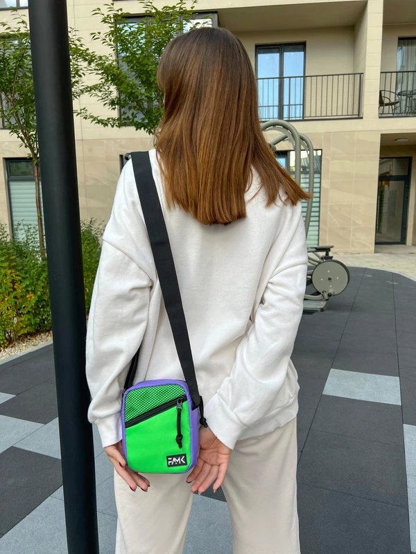 Сумка через плече для чоловіків та жінок Famk МСR4 , Зелений