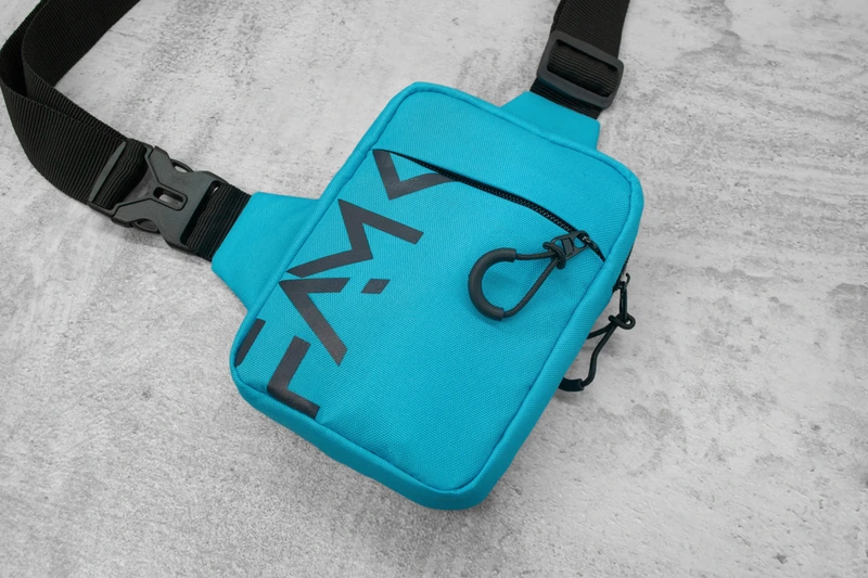 Маленька нагрудна сумка (слінг) для чоловіків та жінок Famk SCB, Блакитний