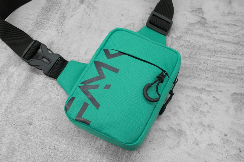 Маленька нагрудна сумка (слінг) для чоловіків та жінок Famk SCB, М'ятний