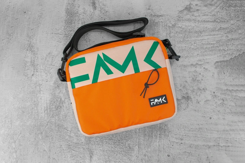 Сумка через плече для чоловіків та жінок Famk SMR3 2.0 , Помаранчевий