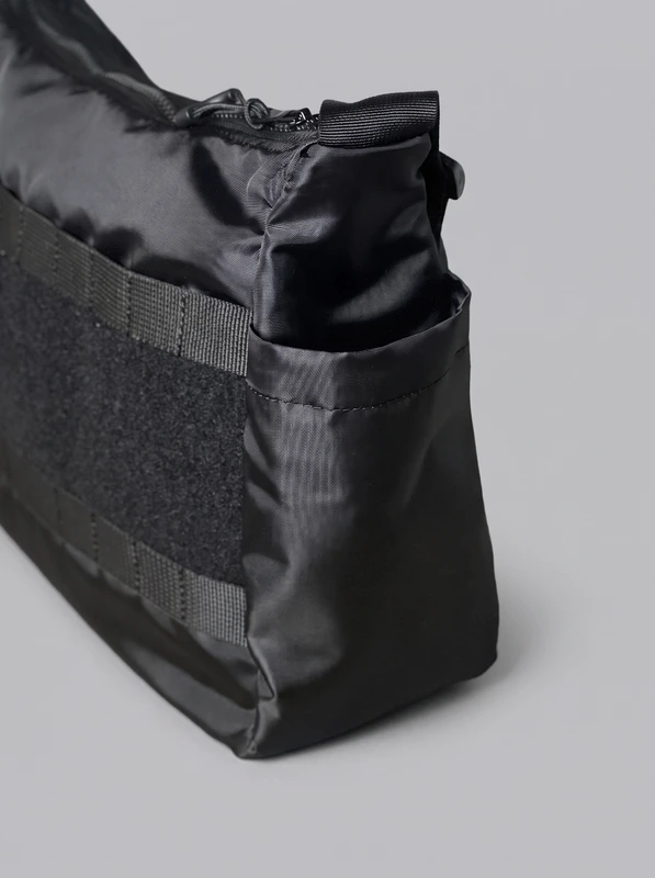 Сумка тактична текстильна через плече FAMK Urban Tactical із липучкою для патчів, для чоловіків та жінок, Кайот — фото 4