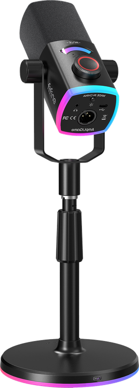 Мікрофон динамічний Fifine AM8PROS XLR/USB Black