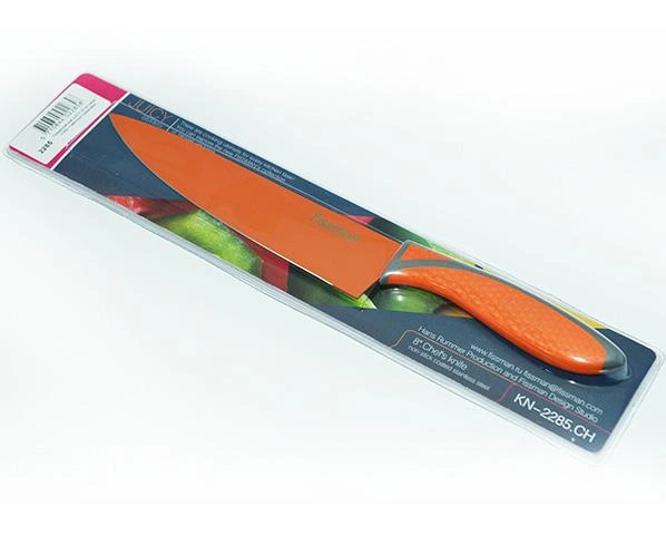 Ніж Fissman Juicy 20см кухарський з антибактеріальним покриттям
