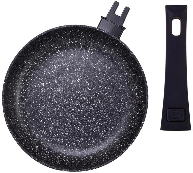 Сковорода Fissman Fiore Ø28см індукційна зі знімною ручкою