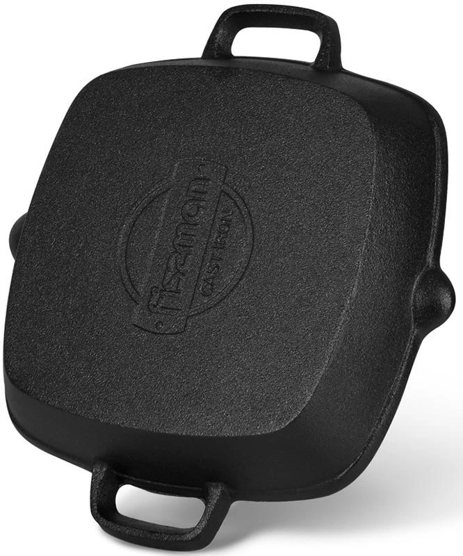 Сковорода-гриль чавунна Fissman Naestved 26х26см з литими ручками