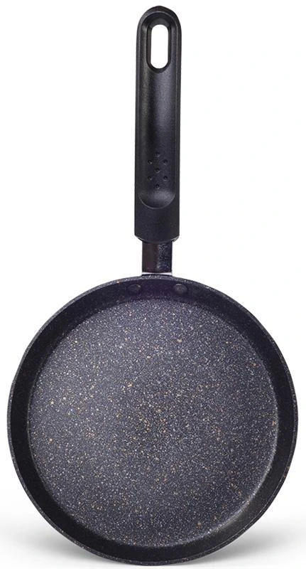 Сковорода млинцева Fissman Promo Ø18см з антипригарним покриттям TouchStone (кам'яна крихта)