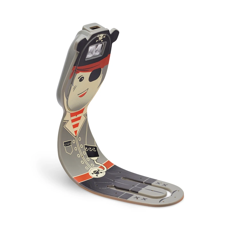 Закладка-ліхтарик FLEXILIGHT Rechargeable серії «Друзяки» - ПІРАТ