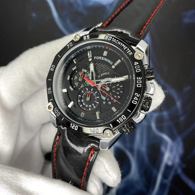Forsining 6910 Silver-Black