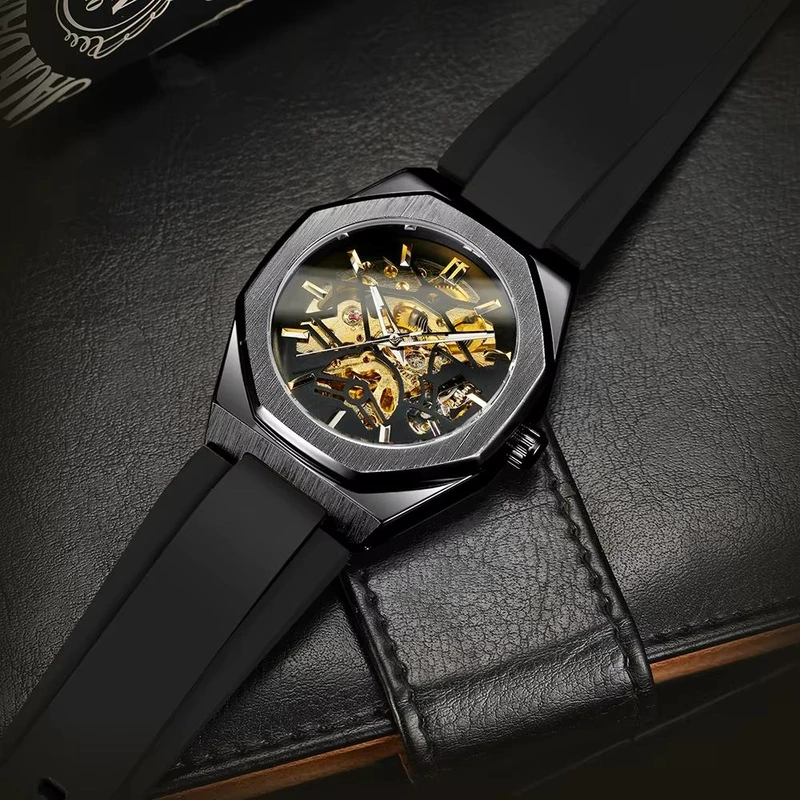 Forsining 8289 Black-Gold-Gold
