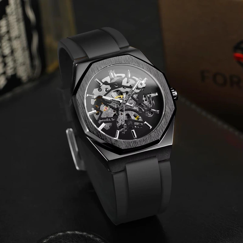 Forsining 8289 Black-Silver