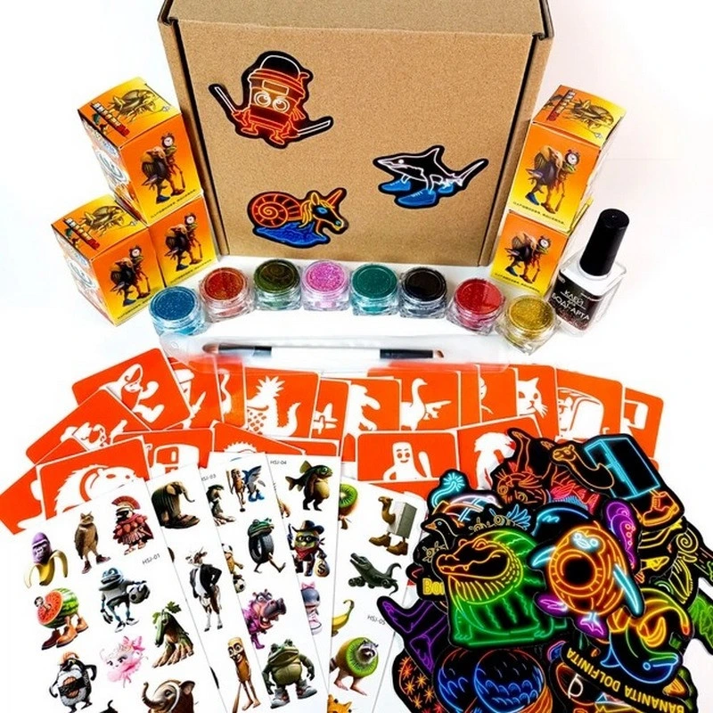 Подарунковий набір "Брейнрот" gift-box-brainrot-5kids