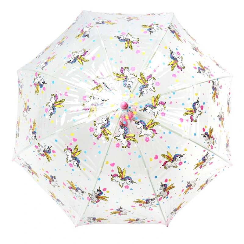 Парасолька-тростина дитяча Fulton Funbrella-4 C605-039090 Bella The Unicorn (Единорожки)