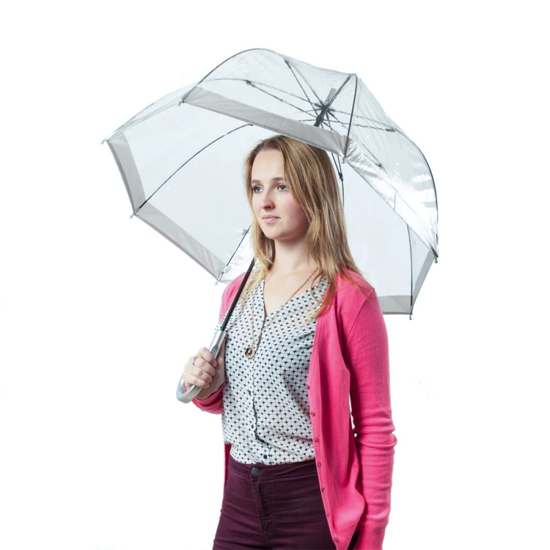 Парасолька жіноча Fulton L041-015599 Birdcage-1 Silver