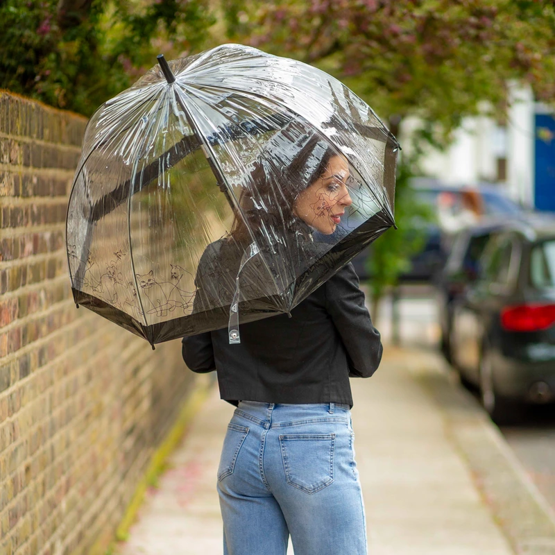 Парасолька жіноча Fulton L042-041215 Birdcage-2 Cats (Коти)