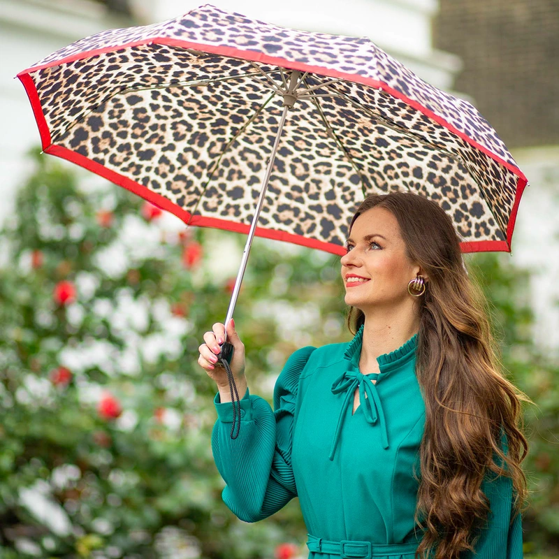 Парасолька жіноча Fulton L354-039748 Minilite-2 Lusterous Leopard