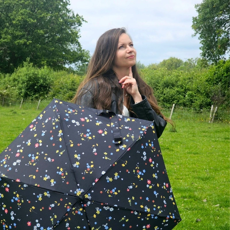 Парасолька жіноча Fulton L501-041604 Tiny-2 Buttercup Sprig (Гілочка жовтця)