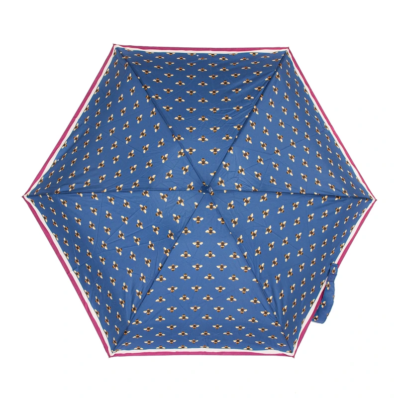 Парасолька жіноча Fulton L501- Tiny-2 Bee Border (Бджолиний бордюр)