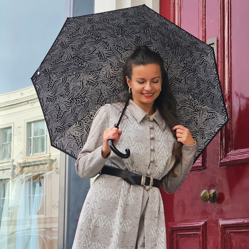 Парасолька жіноча Fulton L754-041000 Bloomsbury-2 Animal Mix (Мікс тварин)