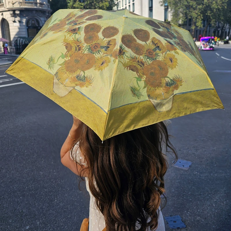 Парасолька жіноча Fulton National Gallery Tiny-2 L794 Sunflowers (Подсолнухи)