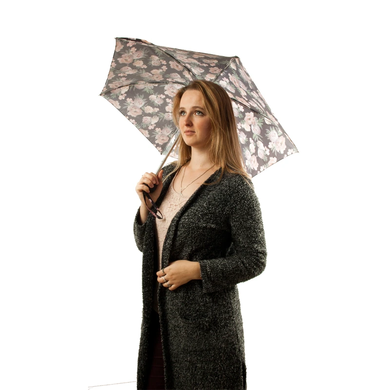 Парасолька жіноча Fulton Tiny-2 L501 Rococo Rose (Роза рококо)