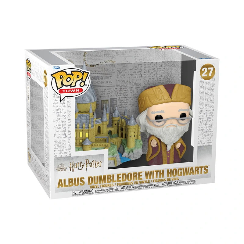 Ігрова фігурка FUNKO POP! DELUXE серії "Гаррі Поттер" - ДАМБЛДОР З ГОҐВОРТСОМ