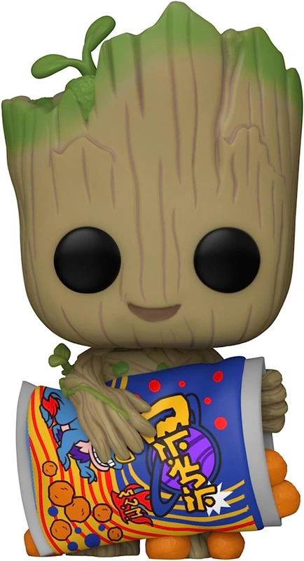 Я є Ґрут - Funko POP Marvel #1196: Groot with Cheese Puffs