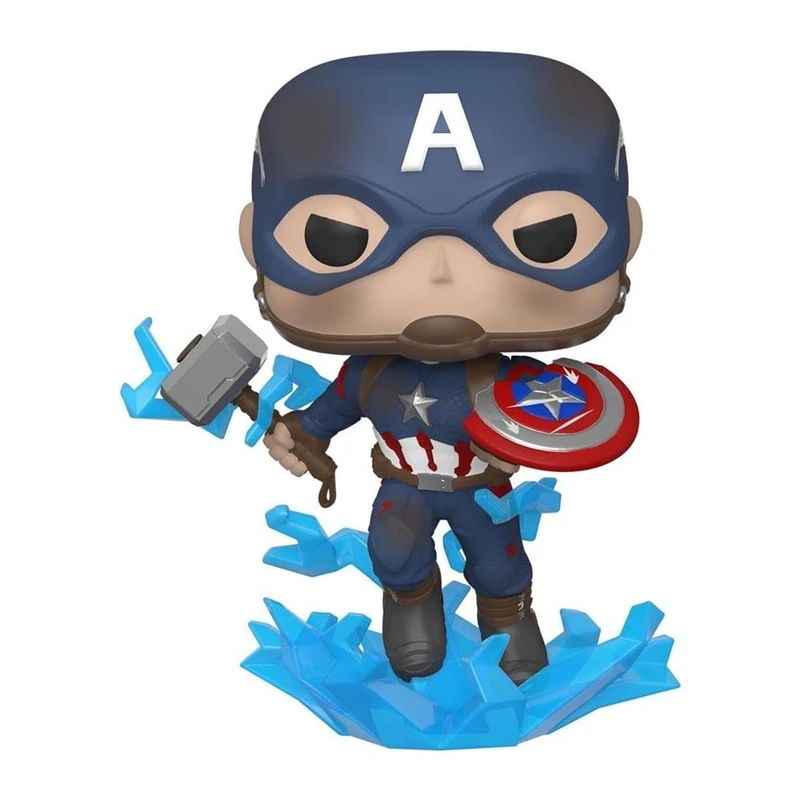Ігрова фігурка FUNKO POP! cерії "Месники: Фінал" - КАПІТАН АМЕРИКА З МЙОЛЬНІРОМ