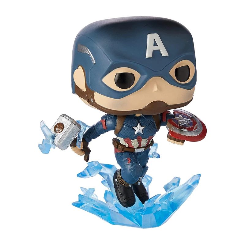 Ігрова фігурка FUNKO POP! cерії "Месники: Фінал" - КАПІТАН АМЕРИКА З МЙОЛЬНІРОМ — фото 3
