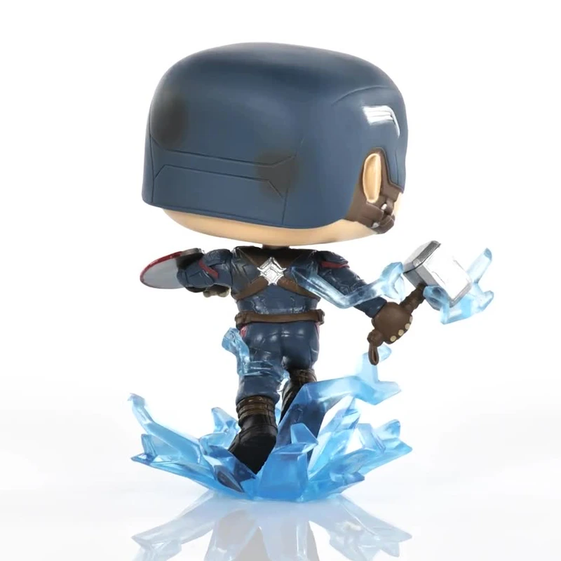Ігрова фігурка FUNKO POP! cерії "Месники: Фінал" - КАПІТАН АМЕРИКА З МЙОЛЬНІРОМ — фото 4