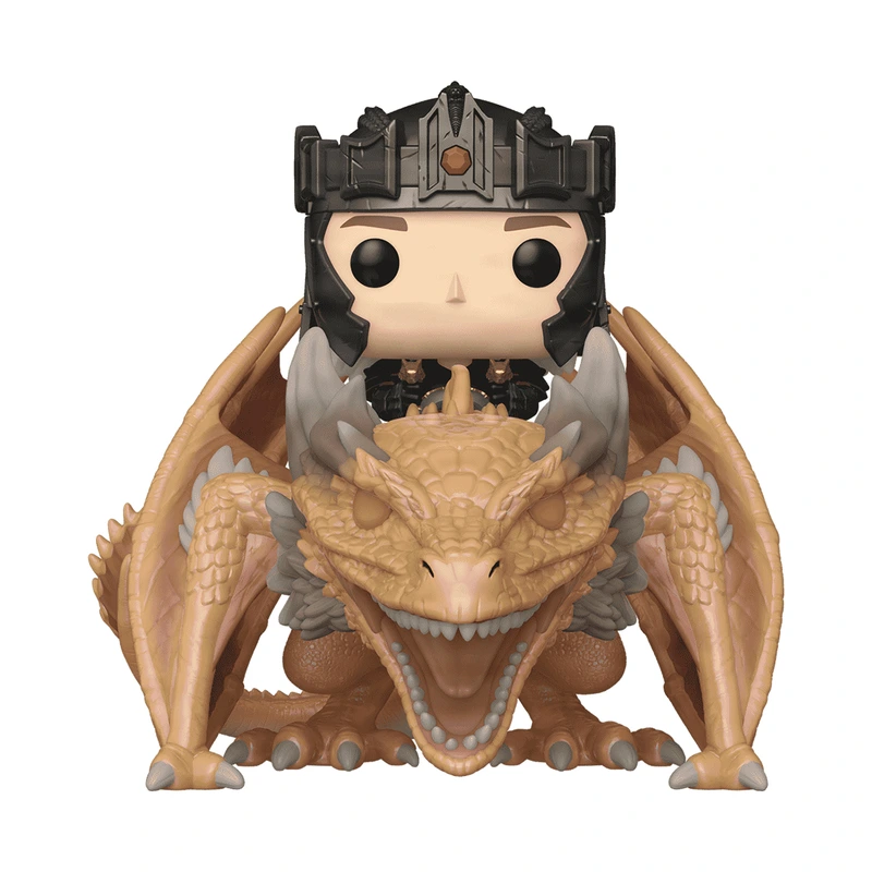 Ігрова фігурка FUNKO POP! Rides серії "Дім Дракона" S4 - ЕЙҐОН ТАРҐАРІЄН І СОНЦЕЖАР