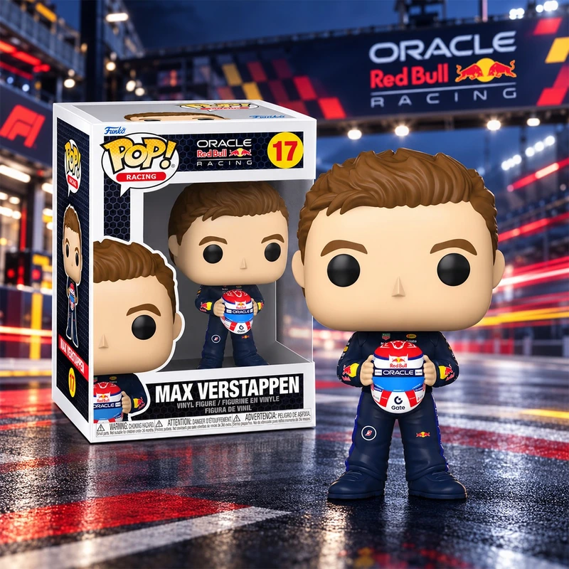 Ігрова фігурка FUNKO POP! серії "Формула-1" - МАКС ФЕРСТАППЕН (З ШОЛОМОМ) — фото 3