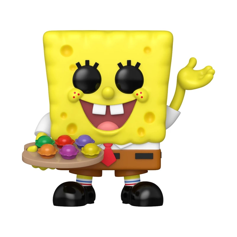 Ігрова фігурка FUNKO POP! серії "Губка Боб Квадратні Штани" - ГУБКА БОБ З КРАБСБУРГЕРАМИ (GW)