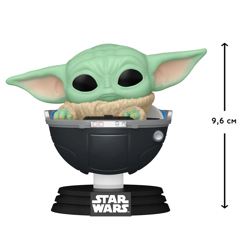Ігрова фігурка FUNKO POP! серії "Мандалорець" - МАЛЮК ҐРОГУ У ВІЗОЧКУ